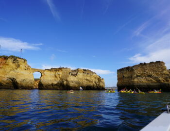 Passeio Kayak no Algarve